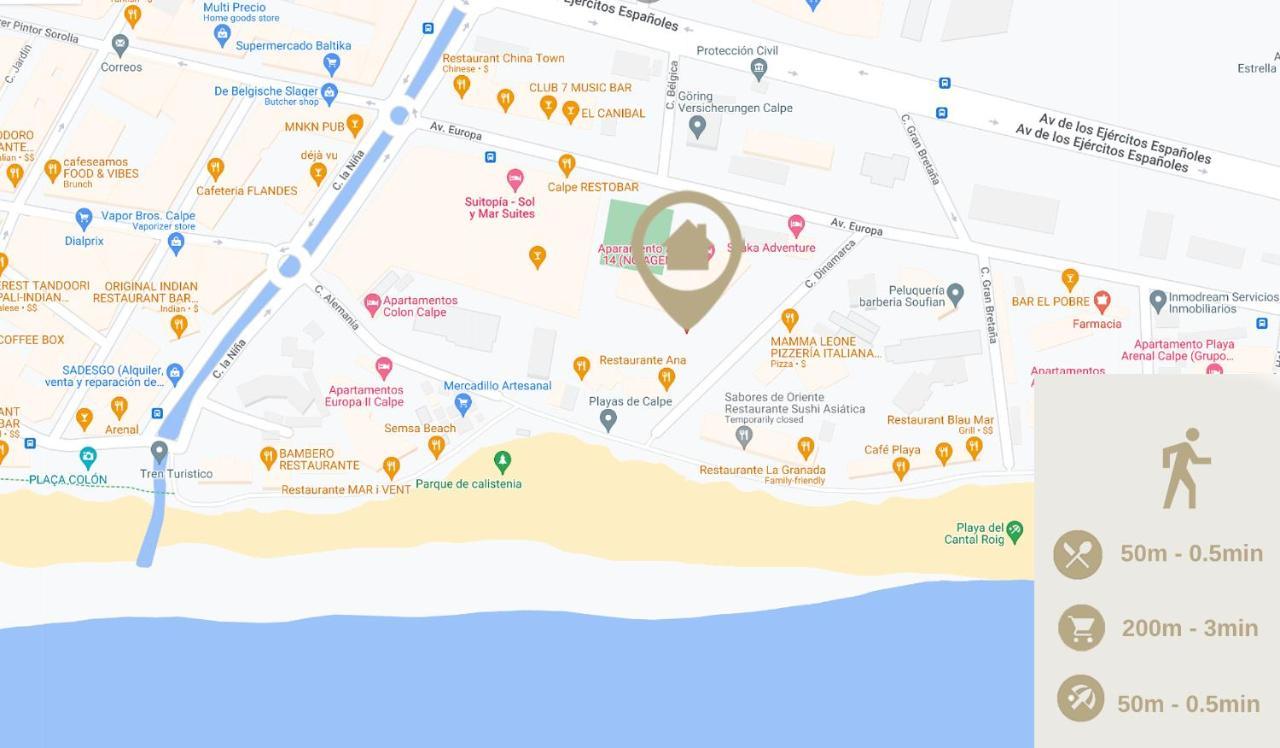 קלפה Apartamento Apolo XIV - Costa Carpediem מראה חיצוני תמונה